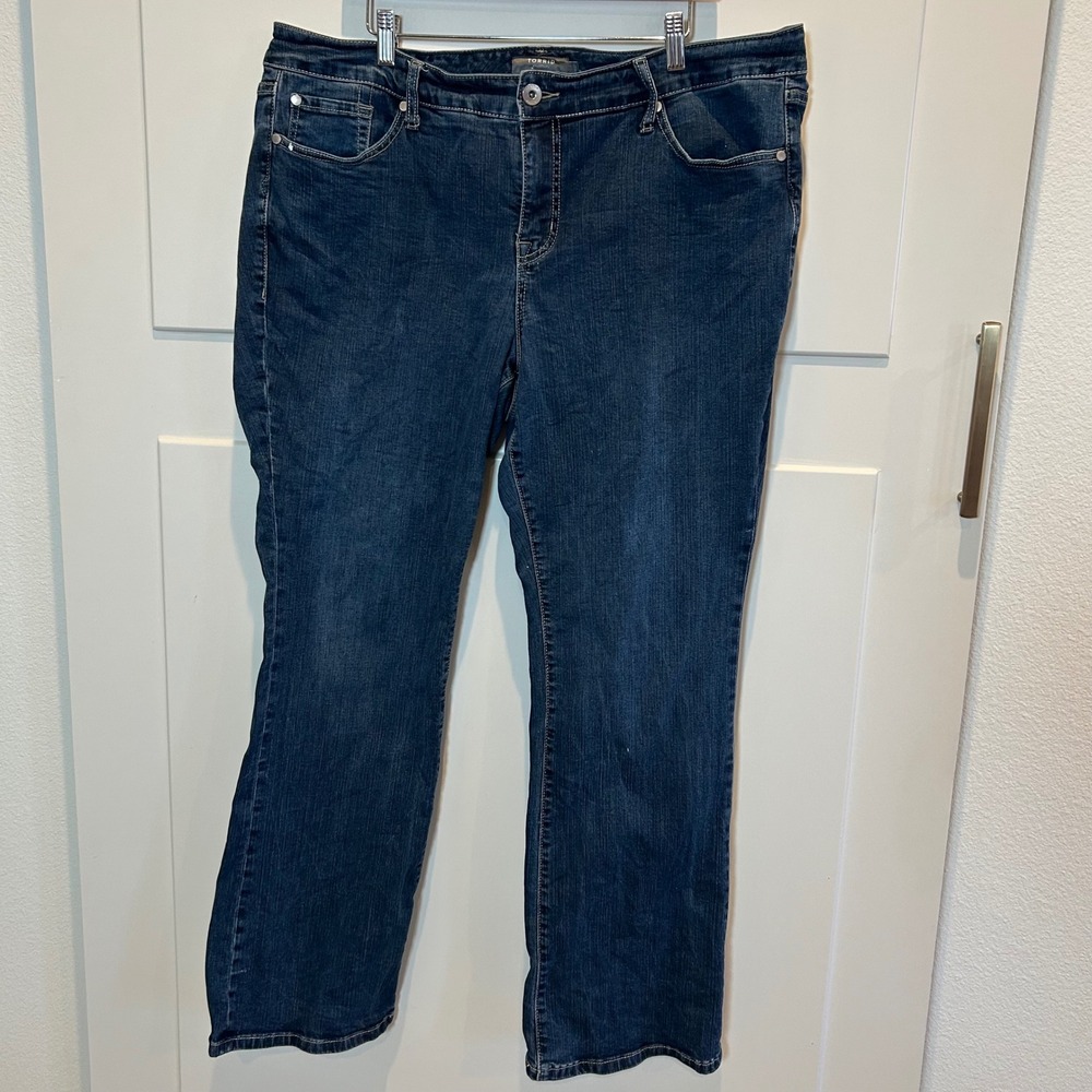 Torrid Women's Boot Cut Jeans - Dark Blue